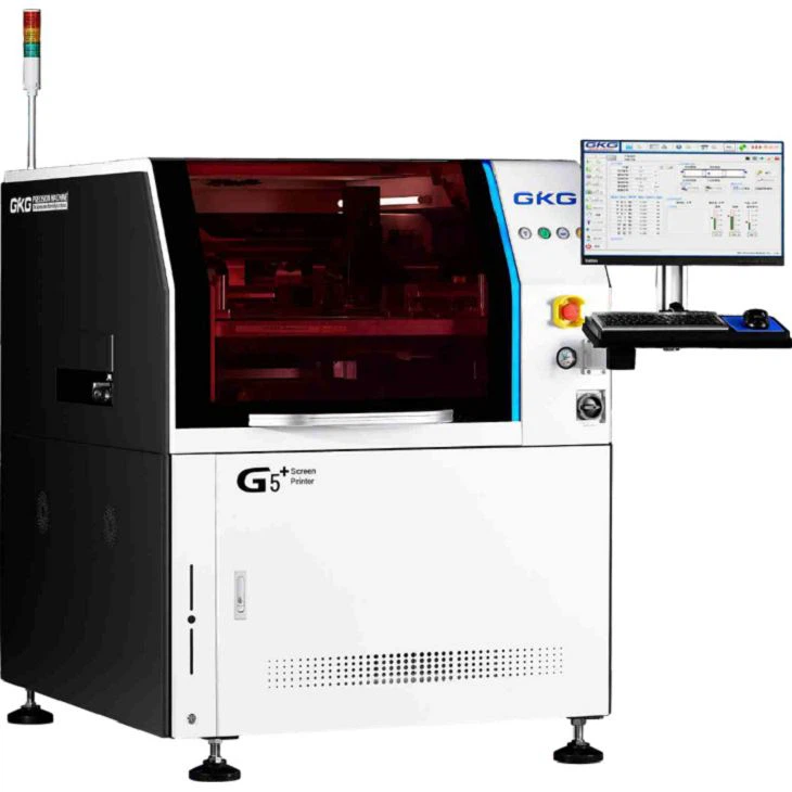 Automatic solder paste printing machine